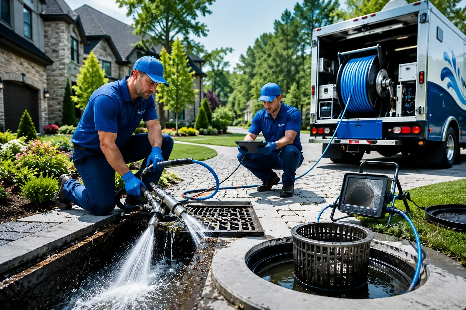 Local outdoor drain cleaning professionals in Mcgrady, NC
